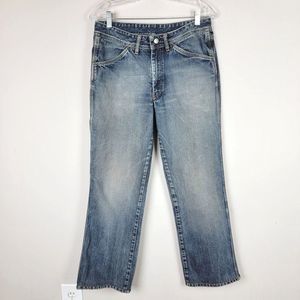 Diesel Blue Medium Wash Pockets Boot Cut Men's Jeans Size 32 Made in Italy